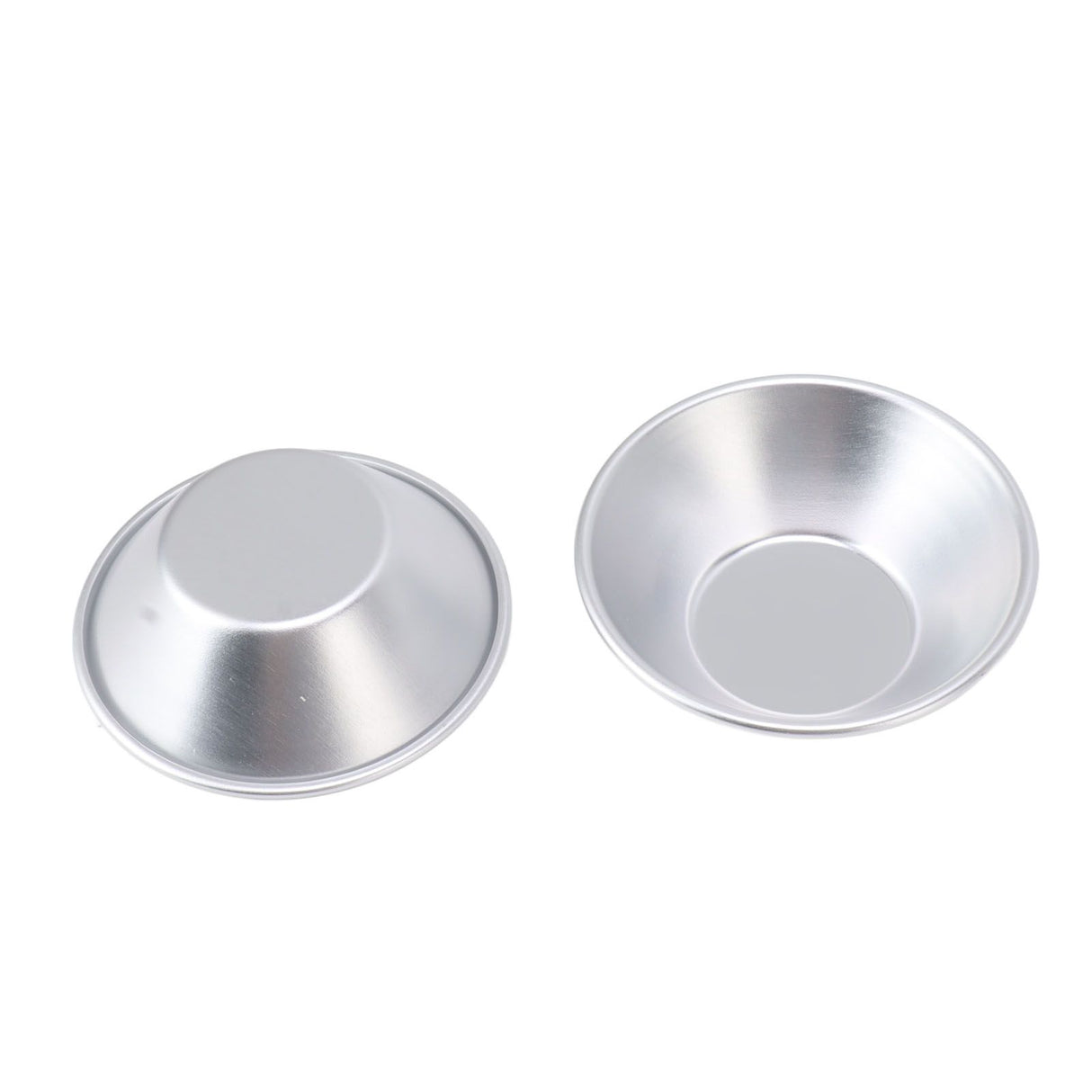 25Pcs Aluminum Egg Tart Molds Small Tart Pie Tin Mini Cupcake Cake Muffin Cookie Mold Baking Cups for Baking