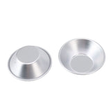 25Pcs Aluminum Egg Tart Molds Small Tart Pie Tin Mini Cupcake Cake Muffin Cookie Mold Baking Cups for Baking