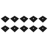 10pcs PTFE Gas Stove Surface Protection Pad Washable Oil and Dirt Resistant Gas Stove Cleaning Pad - Side View