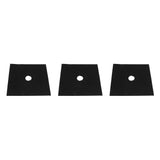 10pcs PTFE Gas Stove Surface Protection Pad Washable Oil and Dirt Resistant Gas Stove Cleaning Pad