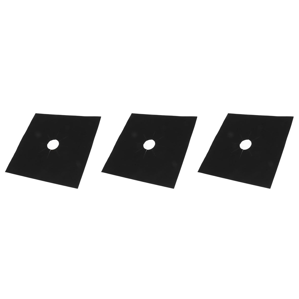 10pcs PTFE Gas Stove Surface Protection Pad Washable Oil and Dirt Resistant Gas Stove Cleaning Pad