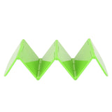 Taco Holder Stand Dishwasher Microwave Safe Stable Taco Rack Tray for Restaurant Kitchen Party Grass Green