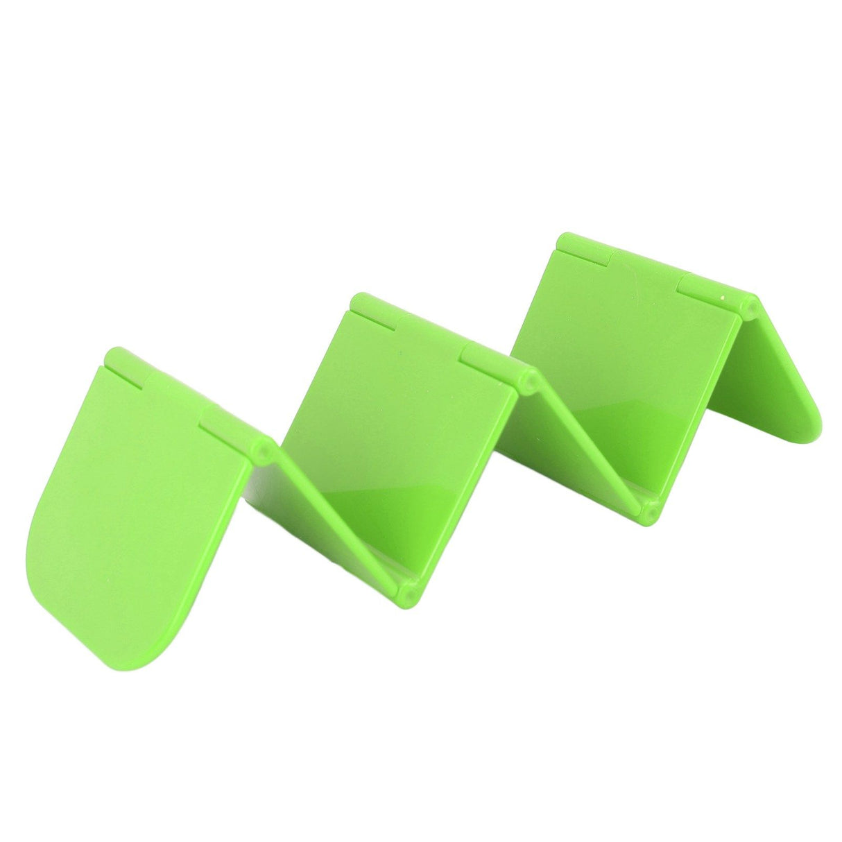 Taco Holder Stand Dishwasher Microwave Safe Stable Taco Rack Tray for Restaurant Kitchen Party Grass Green