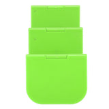 Taco Holder Stand Dishwasher Microwave Safe Stable Taco Rack Tray for Restaurant Kitchen Party Grass Green - Low Angle