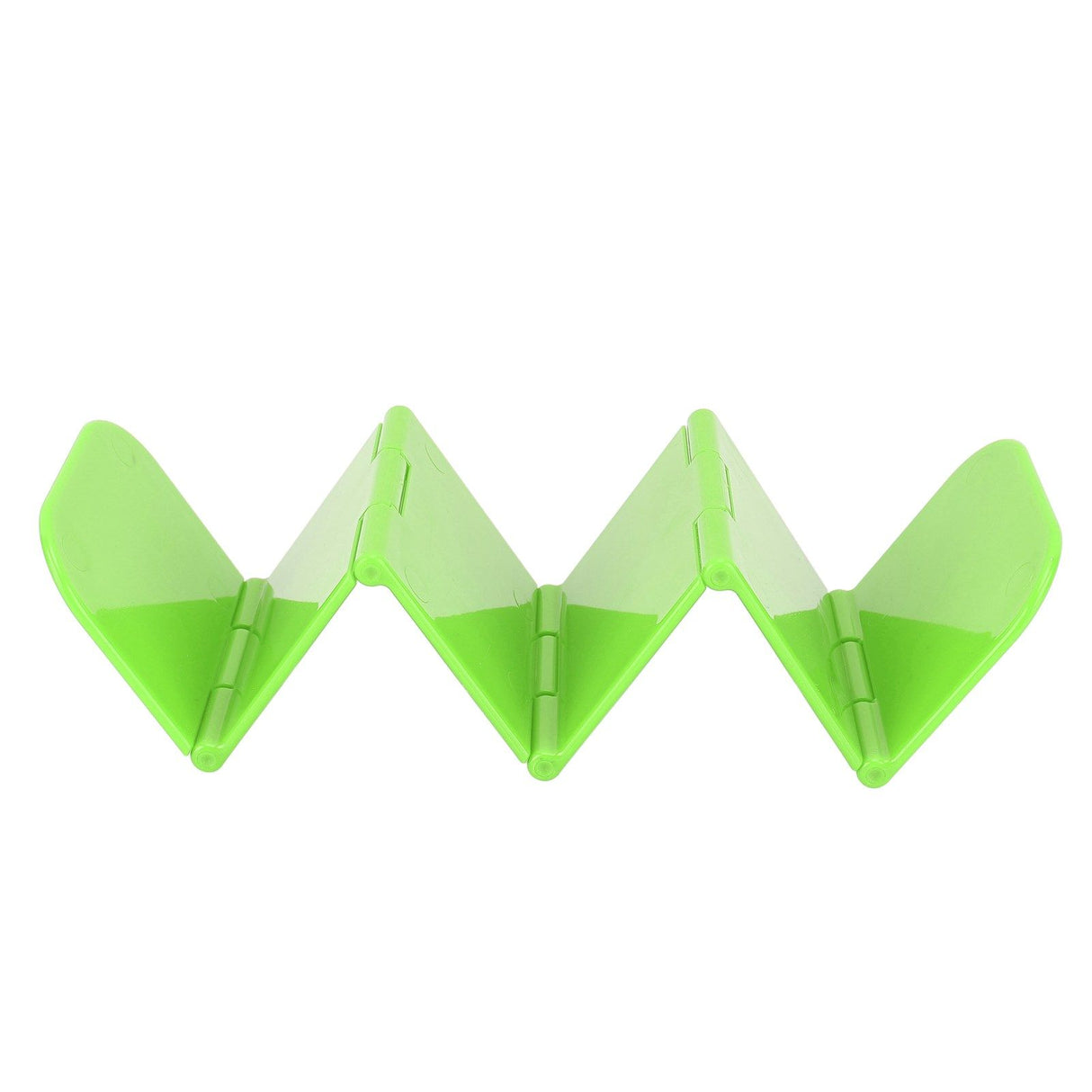 Taco Holder Stand Dishwasher Microwave Safe Stable Taco Rack Tray for Restaurant Kitchen Party Grass Green