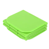 Taco Holder Stand Dishwasher Microwave Safe Stable Taco Rack Tray for Restaurant Kitchen Party Grass Green