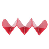 Taco Holder Stand Dishwasher Microwave Safe Stable Taco Rack Tray for Restaurant Kitchen Party Red
