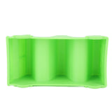 5PCS Taco Holder Stands Set Small Car Shape Wave Shape Taco Tray for Kitchen Restaurant Green - Extra Image