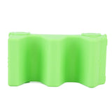 5PCS Taco Holder Stands Set Small Car Shape Wave Shape Taco Tray for Kitchen Restaurant Green - Extra Image