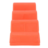 5PCS Taco Holder Stands Set Small Car Shape Wave Shape Taco Tray for Kitchen Restaurant Orange - Extra Image