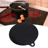Heat Resistant Stove Top Cover Fireproof Prevent Slip Multipurpose Stove Cover Protector for Kitchen Supplies Round 22cm / 8.7in