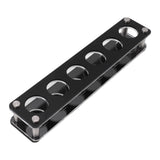 Wine Bottle Display Holder Acrylic Impact Resistant Decorative Wine Bottle Rack for Home Bar 1X6 6 Head Combination Cup Holder