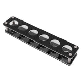 Wine Bottle Display Holder Acrylic Impact Resistant Decorative Wine Bottle Rack for Home Bar 1X6 6 Head Combination Cup Holder