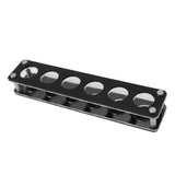 Wine Bottle Display Holder Acrylic Impact Resistant Decorative Wine Bottle Rack for Home Bar 1X6 6 Head Combination Cup Holder