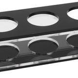 Wine Bottle Display Holder Acrylic Impact Resistant Decorative Wine Bottle Rack for Home Bar 1X6 6 Head Combination Cup Holder - Extra Image