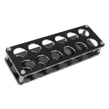 Wine Bottle Display Holder Acrylic Impact Resistant Decorative Wine Bottle Rack for Home Bar 2X6 12 Head Combination Cup Holder