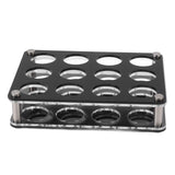 Wine Bottle Display Holder Acrylic Impact Resistant Decorative Wine Bottle Rack for Home Bar 3X4 12 Head Combination Cup Holder