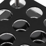 Wine Bottle Display Holder Acrylic Impact Resistant Decorative Wine Bottle Rack for Home Bar 3X4 12 Head Combination Cup Holder