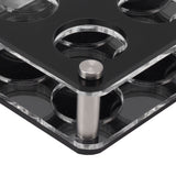Wine Bottle Display Holder Acrylic Impact Resistant Decorative Wine Bottle Rack for Home Bar 3X4 12 Head Combination Cup Holder - Extra Image