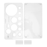 Bartender Kit Stand Detachable Space Saving Odorless Multipurpose Plastic Bartending Tool Holder for Bar Home White Large - Front View