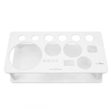 Bartender Kit Stand Detachable Space Saving Odorless Multipurpose Plastic Bartending Tool Holder for Bar Home White Large