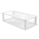 Bartender Kit Stand Detachable Space Saving Odorless Multipurpose Plastic Bartending Tool Holder for Bar Home White Large