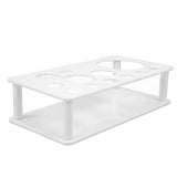 Bartender Kit Stand Detachable Space Saving Odorless Multipurpose Plastic Bartending Tool Holder for Bar Home White Large - Extra Image