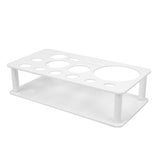 Bartender Kit Stand Detachable Space Saving Odorless Multipurpose Plastic Bartending Tool Holder for Bar Home White Large - Extra Image