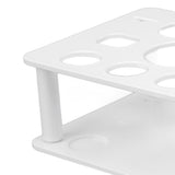 Bartender Kit Stand Detachable Space Saving Odorless Multipurpose Plastic Bartending Tool Holder for Bar Home White Large - Extra Image