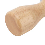 Coffee Tamper 304 Stainless Steel Base Coffee Powder Bean Press Hammer with Wooden Handle for Home Cafe 58mm