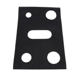 Stove Top Cover Protector PTFE Reusable Washable Heat Resistant Gas Stove Liner Guard for Gas Range Black