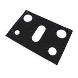 Stove Top Cover Protector PTFE Reusable Washable Heat Resistant Gas Stove Liner Guard for Gas Range Black - Rear View