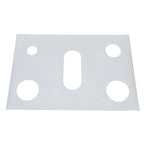 Stove Top Cover Protector PTFE Reusable Washable Heat Resistant Gas Stove Liner Guard for Gas Range Silver