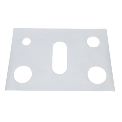 Stove Top Cover Protector PTFE Reusable Washable Heat Resistant Gas Stove Liner Guard for Gas Range Silver