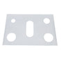 Stove Top Cover Protector PTFE Reusable Washable Heat Resistant Gas Stove Liner Guard for Gas Range Silver