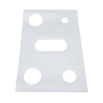 Stove Top Cover Protector PTFE Reusable Washable Heat Resistant Gas Stove Liner Guard for Gas Range Silver