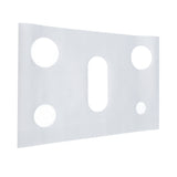Stove Top Cover Protector PTFE Reusable Washable Heat Resistant Gas Stove Liner Guard for Gas Range Silver