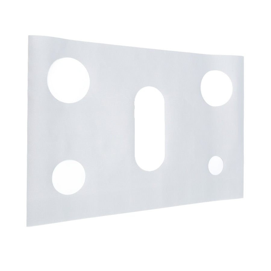 Stove Top Cover Protector PTFE Reusable Washable Heat Resistant Gas Stove Liner Guard for Gas Range Silver