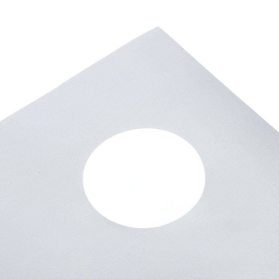 Stove Top Cover Protector PTFE Reusable Washable Heat Resistant Gas Stove Liner Guard for Gas Range Silver