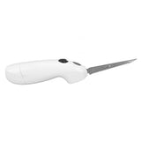 Battery Powered Knife Stainless Steel Cordless Electric Fillet Knife Portable Steak Knife for Home Restaurant Picnic - 45-Degree Angle
