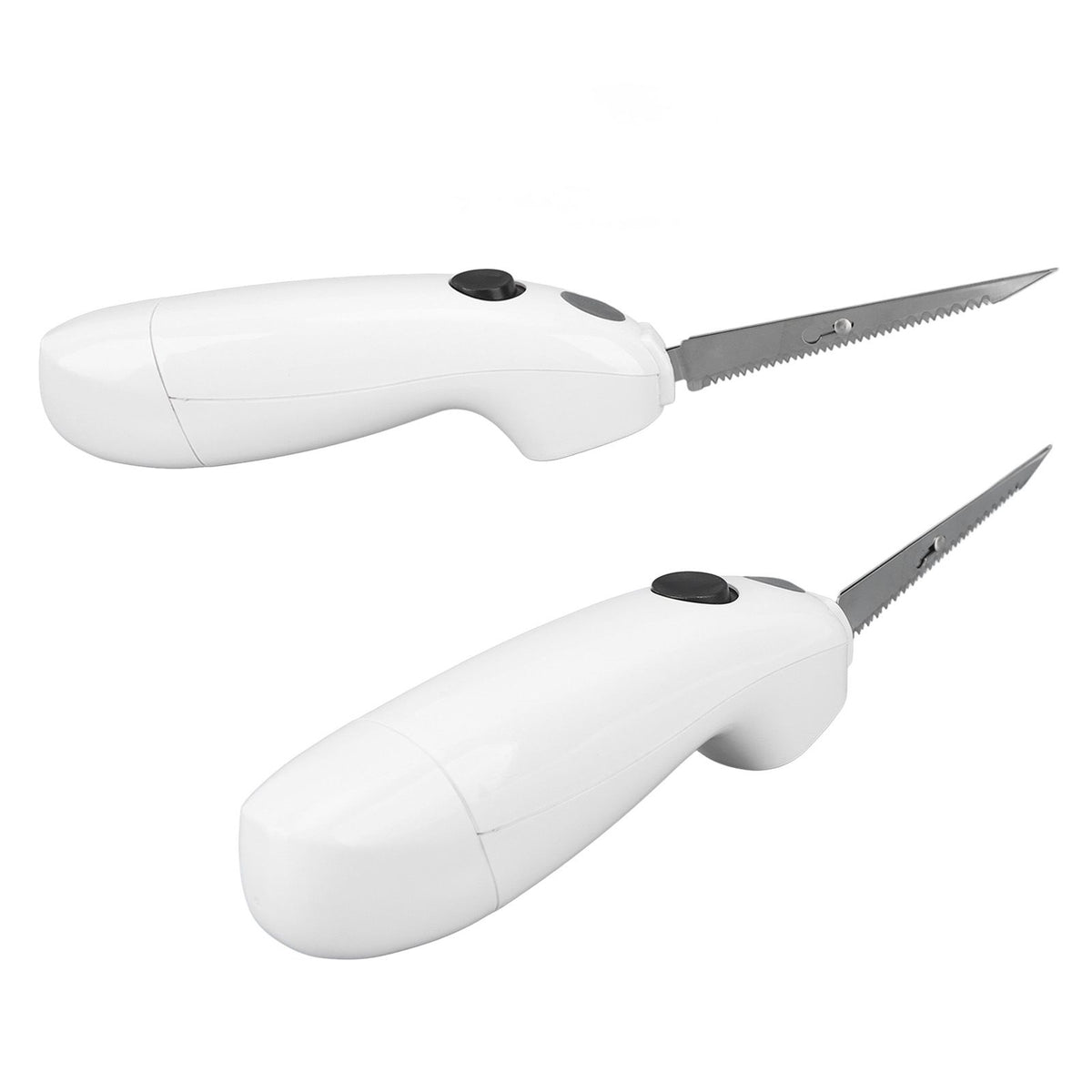 Battery Powered Knife Stainless Steel Cordless Electric Fillet Knife Portable Steak Knife for Home Restaurant Picnic