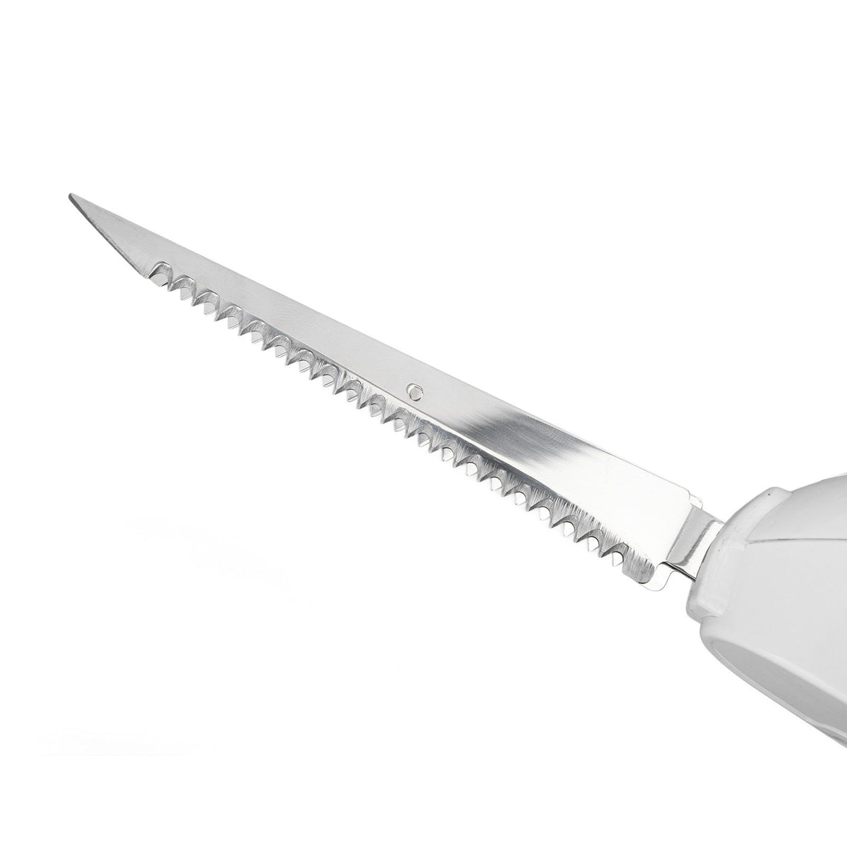 Battery Powered Knife Stainless Steel Cordless Electric Fillet Knife Portable Steak Knife for Home Restaurant Picnic