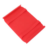 Kitchen Silicone Mat Heat Resistant Silicone Mat with Handle Anti Scalding Anti Slip Kitchen Tool Glove Substitution Red