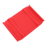 Kitchen Silicone Mat Heat Resistant Silicone Mat with Handle Anti Scalding Anti Slip Kitchen Tool Glove Substitution Red