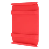 Kitchen Silicone Mat Heat Resistant Silicone Mat with Handle Anti Scalding Anti Slip Kitchen Tool Glove Substitution Red - Extra Image