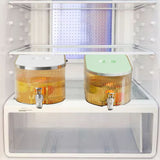 Drink Dispenser PP Good Sealing Large Opening Temperature Resistant Beverage Dispenser Cold Kettle 5L Cream