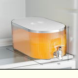 Drink Dispenser PP Good Sealing Large Opening Temperature Resistant Beverage Dispenser Cold Kettle 5L Cream - Extra Image