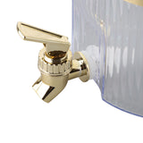 Drink Dispenser PP Good Sealing Large Opening Temperature Resistant Beverage Dispenser Cold Kettle 5L Green