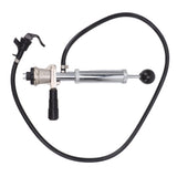 Beer Keg Pump 4inch Stainless Steel Keg Tap Hand Pump Picnic Beer Tap Kit for Homebrew Bars Restaurants Wedding