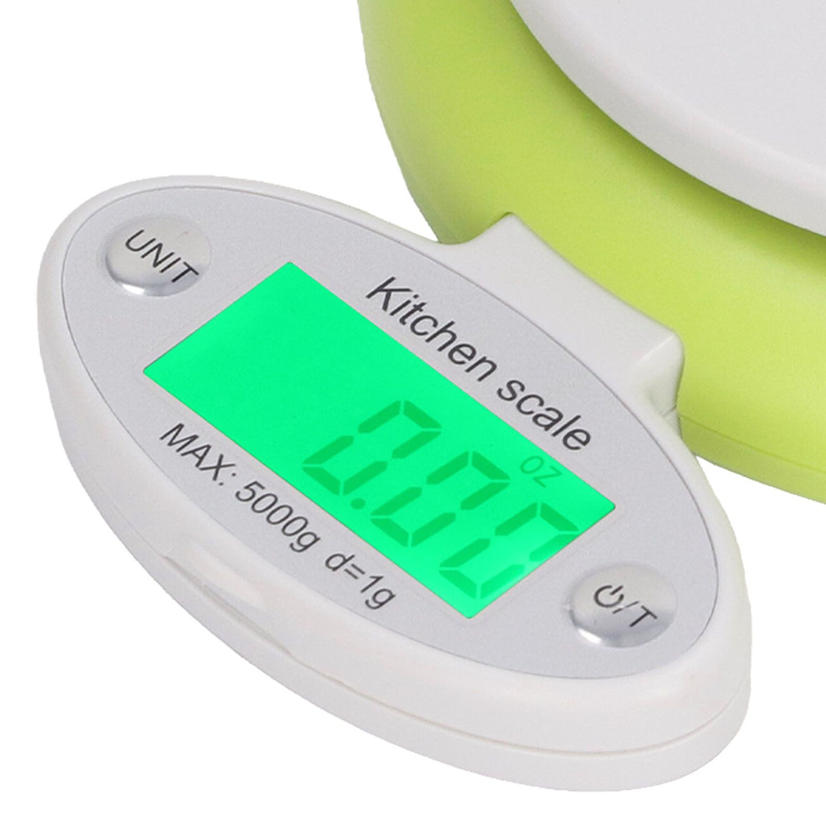 Digital Kitchen Scale with LCD Screen Tare Function Food Weight Scale for Baking Cooking Meal Prep Coffee